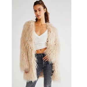 Free People Renata Fur Coat